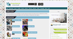 Desktop Screenshot of importancia.org